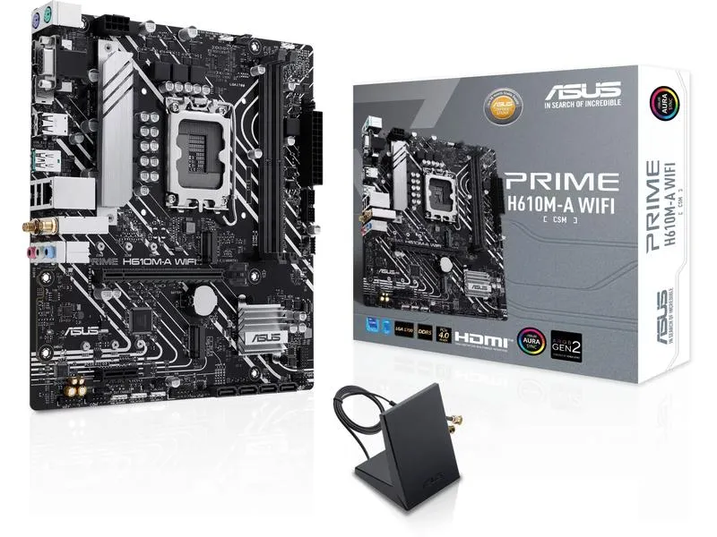 ASUS Mainboard PRIME H610M-A WIFI ASUS Mainboard PRIME H610M-A WIFI