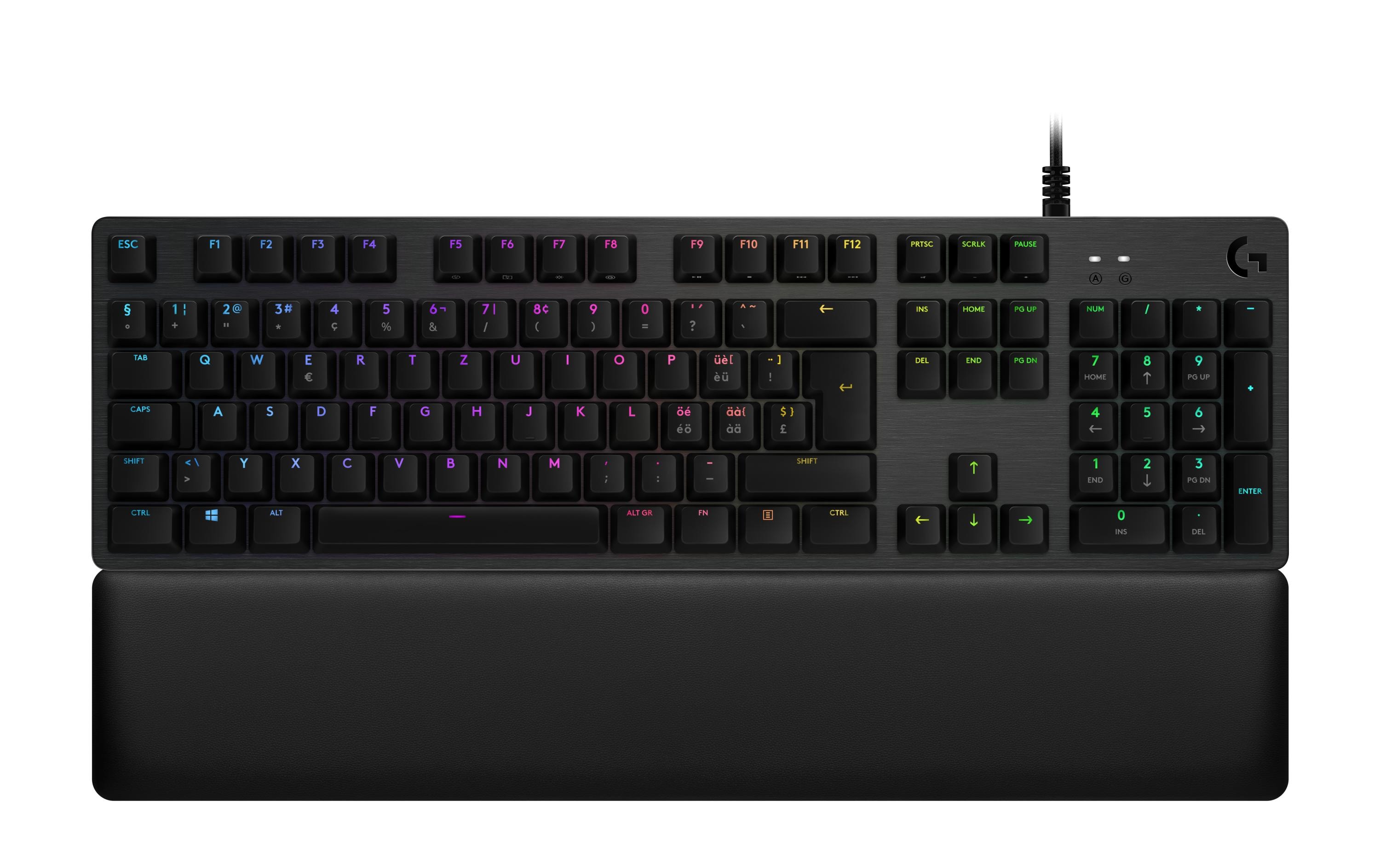 Logitech Gaming-Tastatur G513 GX Brown Carbon Logitech Gaming-Tastatur G513 GX Brown Carbon