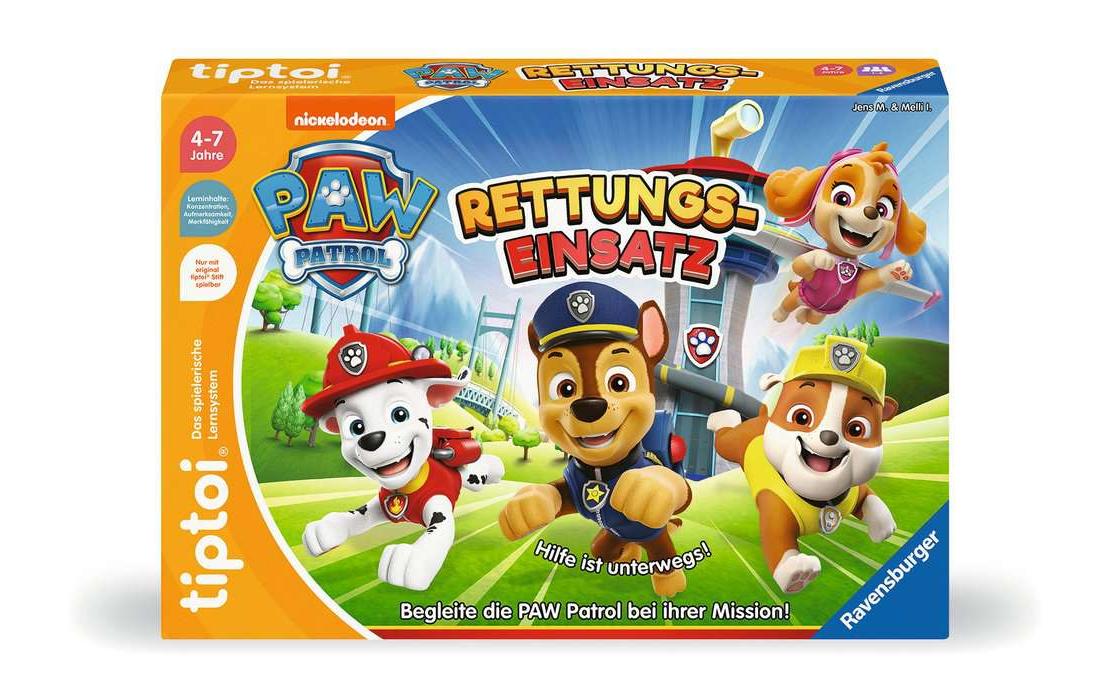 tiptoi Spiel Paw Patrol Rettungseinsatz -DE-