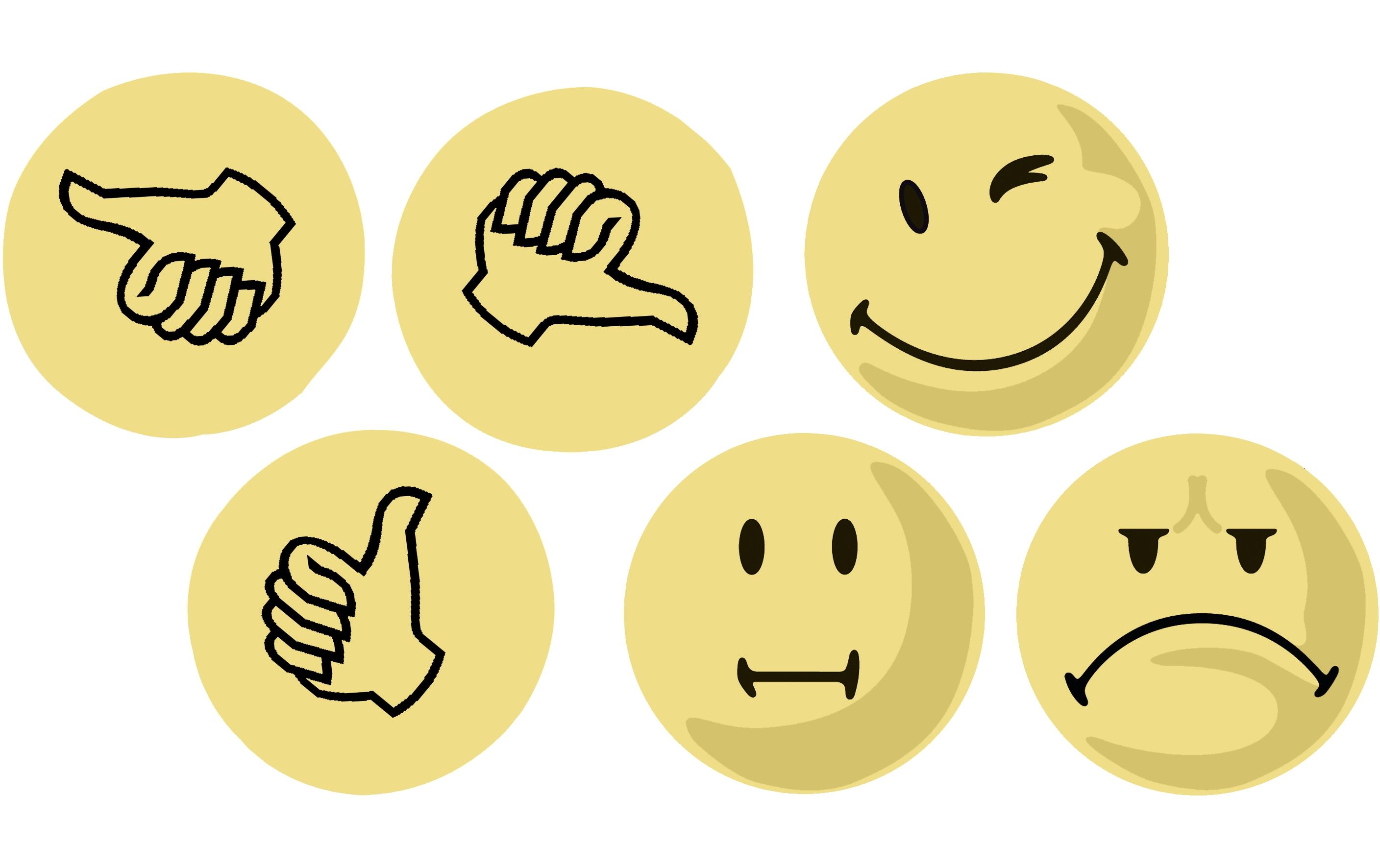 Franken Moderationskarten Daumen Ø 9.5 cm, 100 Stück