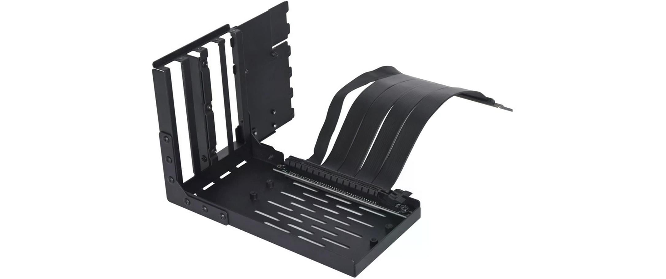 Lian Li VG4-4-V2W Vertical GPU Kit Schwarz Lian Li VG4-4-V2W Vertical GPU Kit Schwarz
