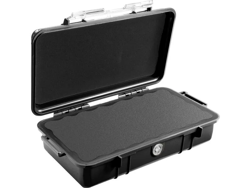 Peli Schutzkoffer Micro 1060 ohne Schaumstoffeinlage, Schwarz Peli Schutzkoffer Micro 1060 ohne Schaumstoffeinlage, Schwarz