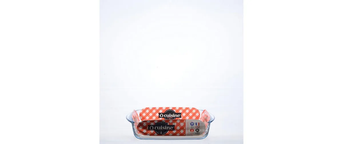 International Cookware Auflaufform 25 x 22 cm Eckig, Transparent International Cookware Auflaufform 25 x 22 cm Eckig, Transparent
