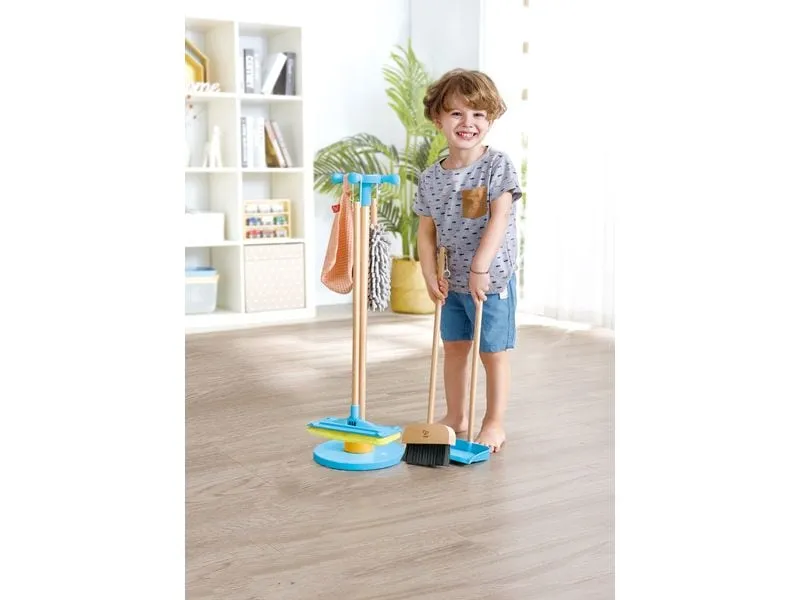 Hape Reinigungs-Spielzeug Clean Up Broom Set Hape Reinigungs-Spielzeug Clean Up Broom Set