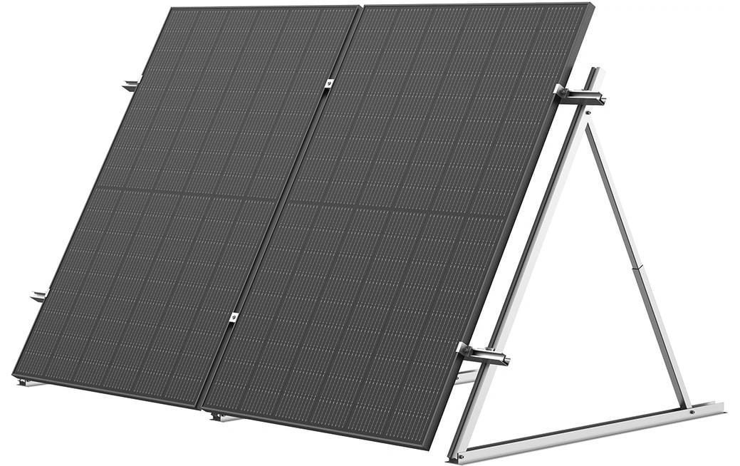 EcoFlow Verstellbare Kipphalterung für 100W/400W Solarpanele Silber EcoFlow Verstellbare Kipphalterung für 100W/400W Solarpanele Silber