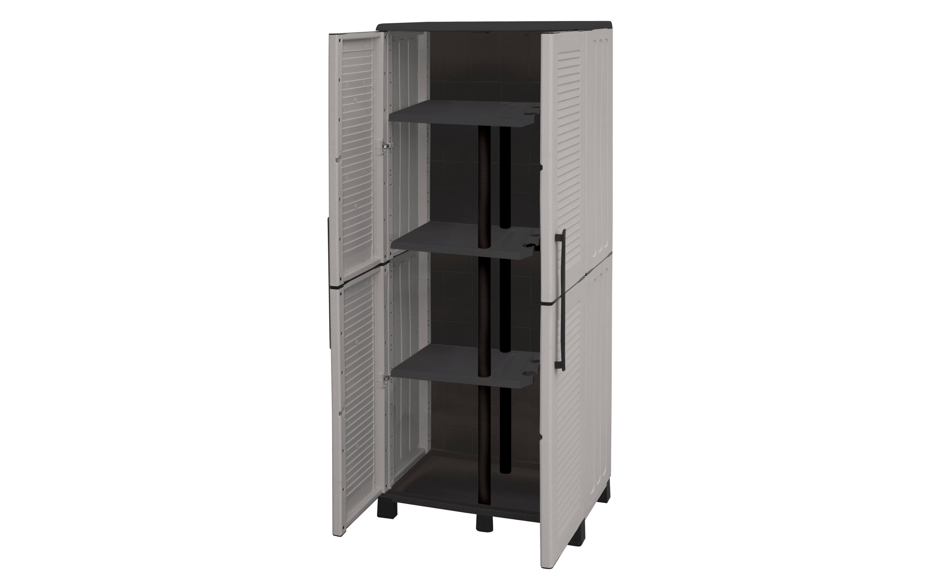 Art Plast Gartenschrank Family F70/PS, Hellgrau