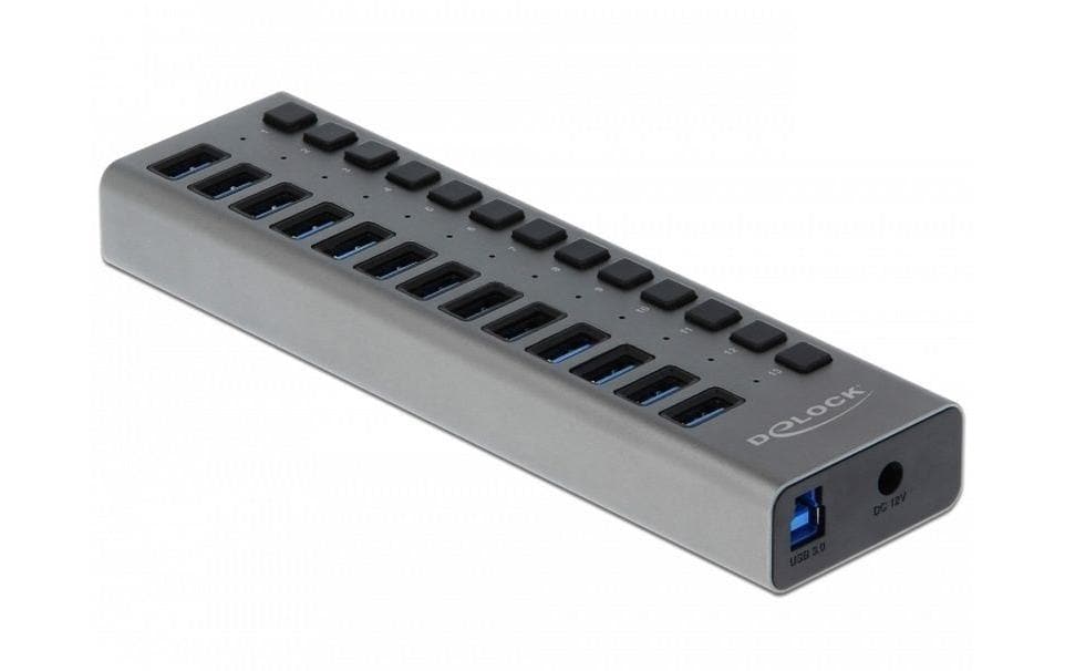 Delock USB-Hub 63738 USB 3.0 - 13x Type-A