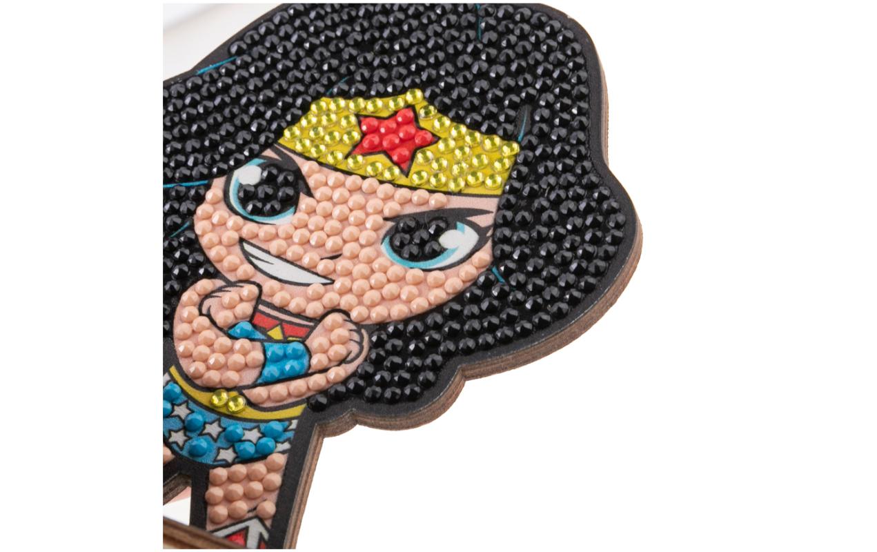 CRAFT Buddy Bastelset Crystal Art Buddies Wonder Woman