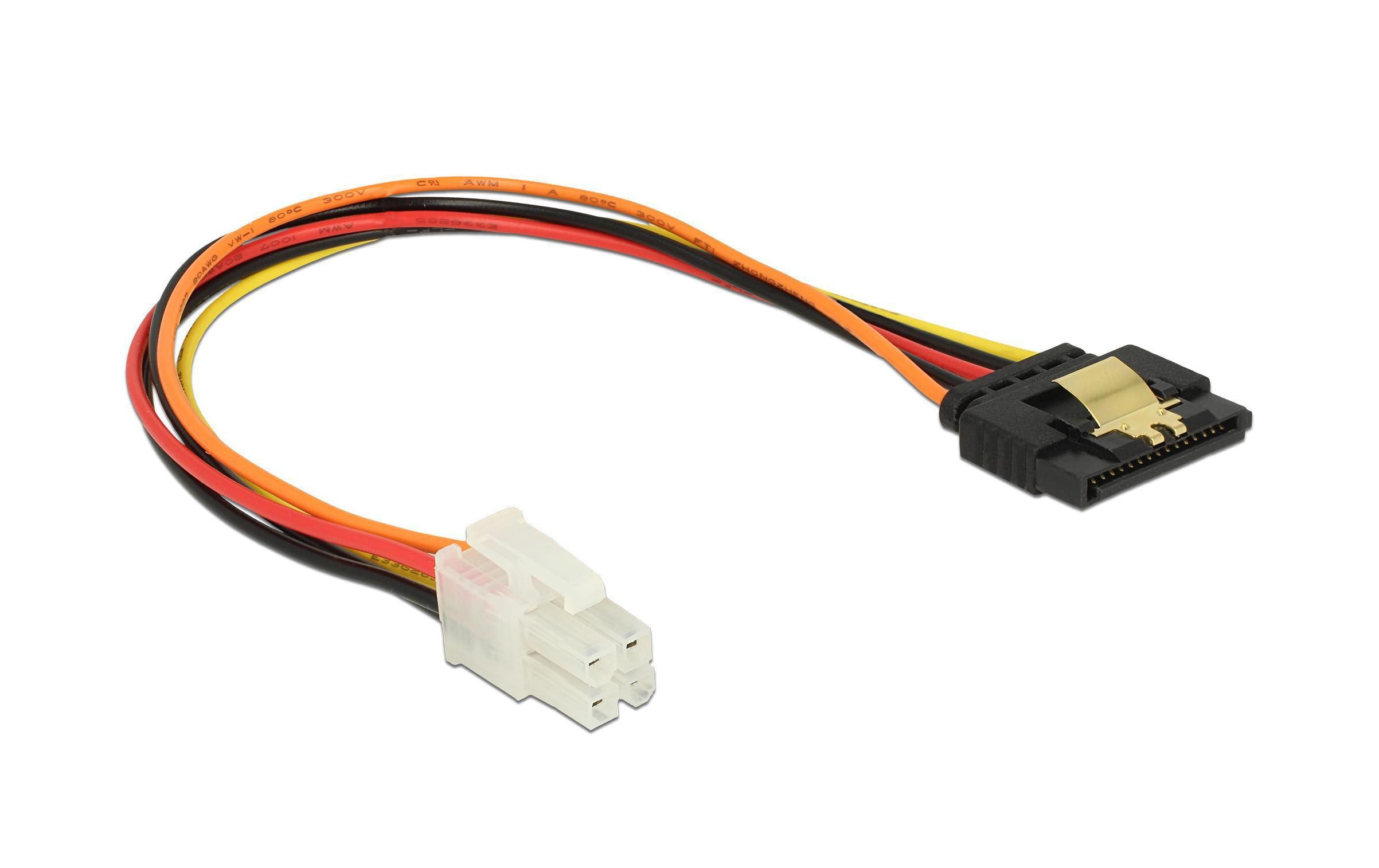 Delock Stromadapter P4 4Pin - SATA 0.2 m, nur für Lenovo Mainboards Delock Stromadapter P4 4Pin - SATA 0.2 m, nur für Lenovo Mainboards