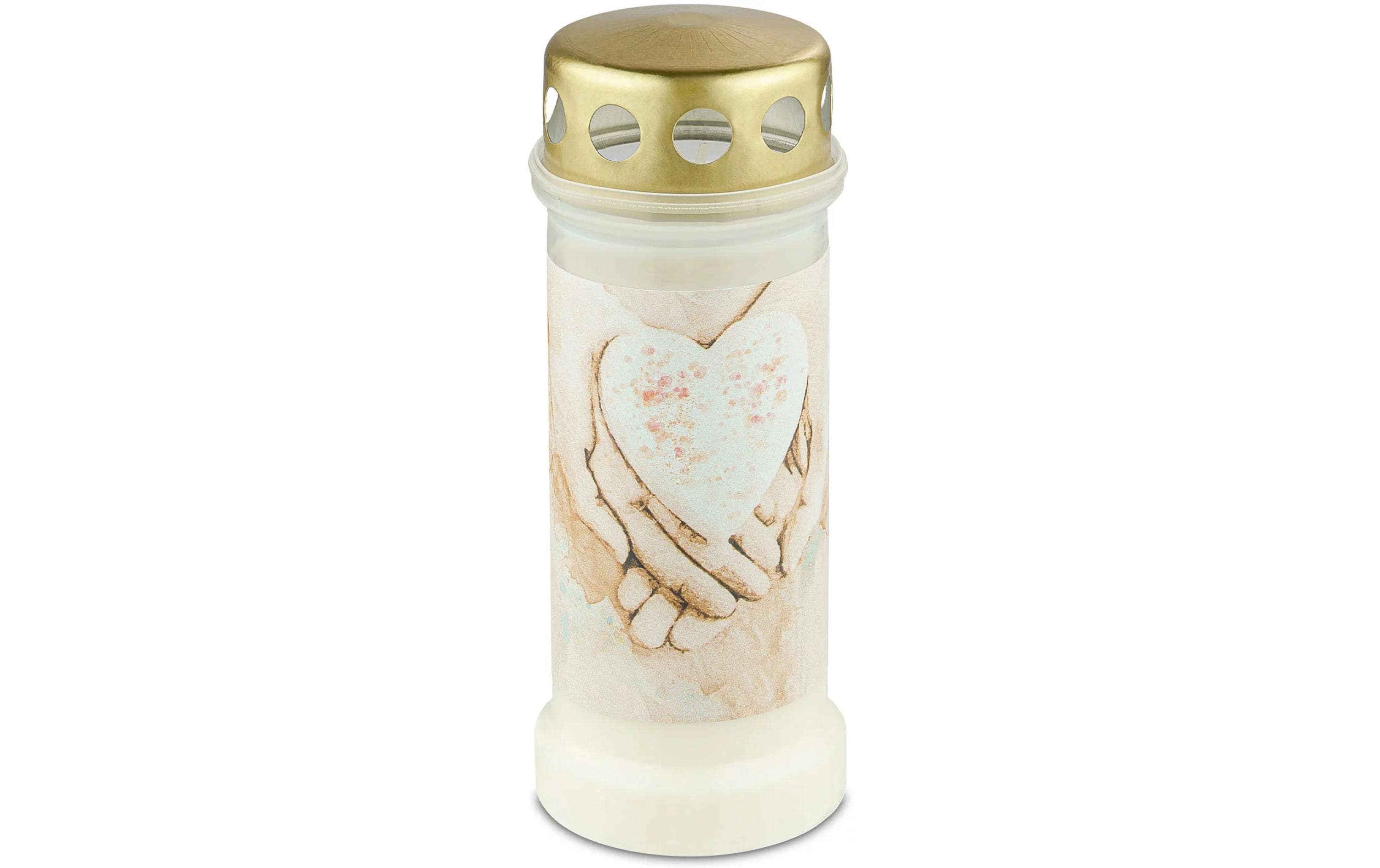 CHALET Grabkerze Herz 6.7 x 17.3 cm