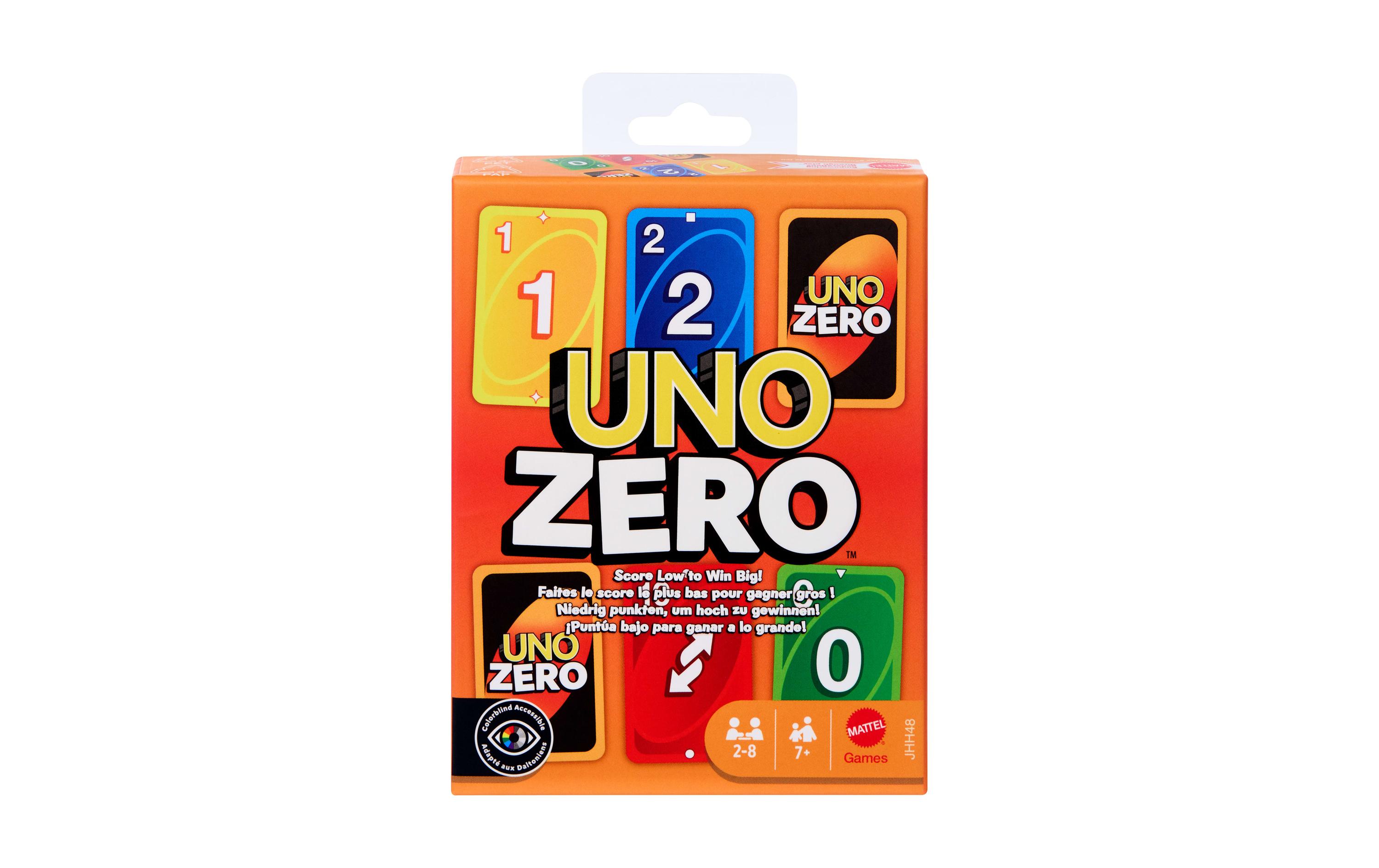 Mattel Spiele Kartenspiel UNO Zero Kartenspiel Mattel Spiele Kartenspiel UNO Zero Kartenspiel