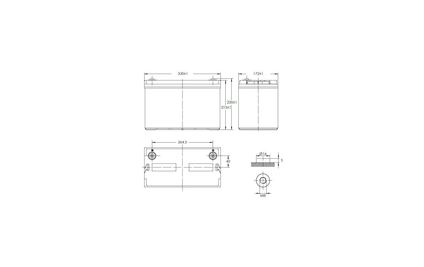 Victron Batterie Lithium SuperPack 12.8 V/100Ah Victron Batterie Lithium SuperPack 12.8 V/100Ah