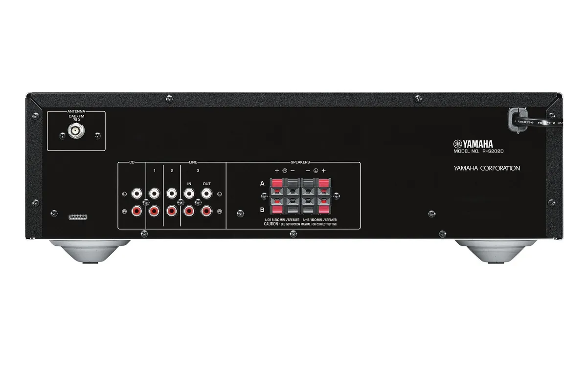 Yamaha Stereo-Receiver R-S202DAB Silber Yamaha Stereo-Receiver R-S202DAB Silber