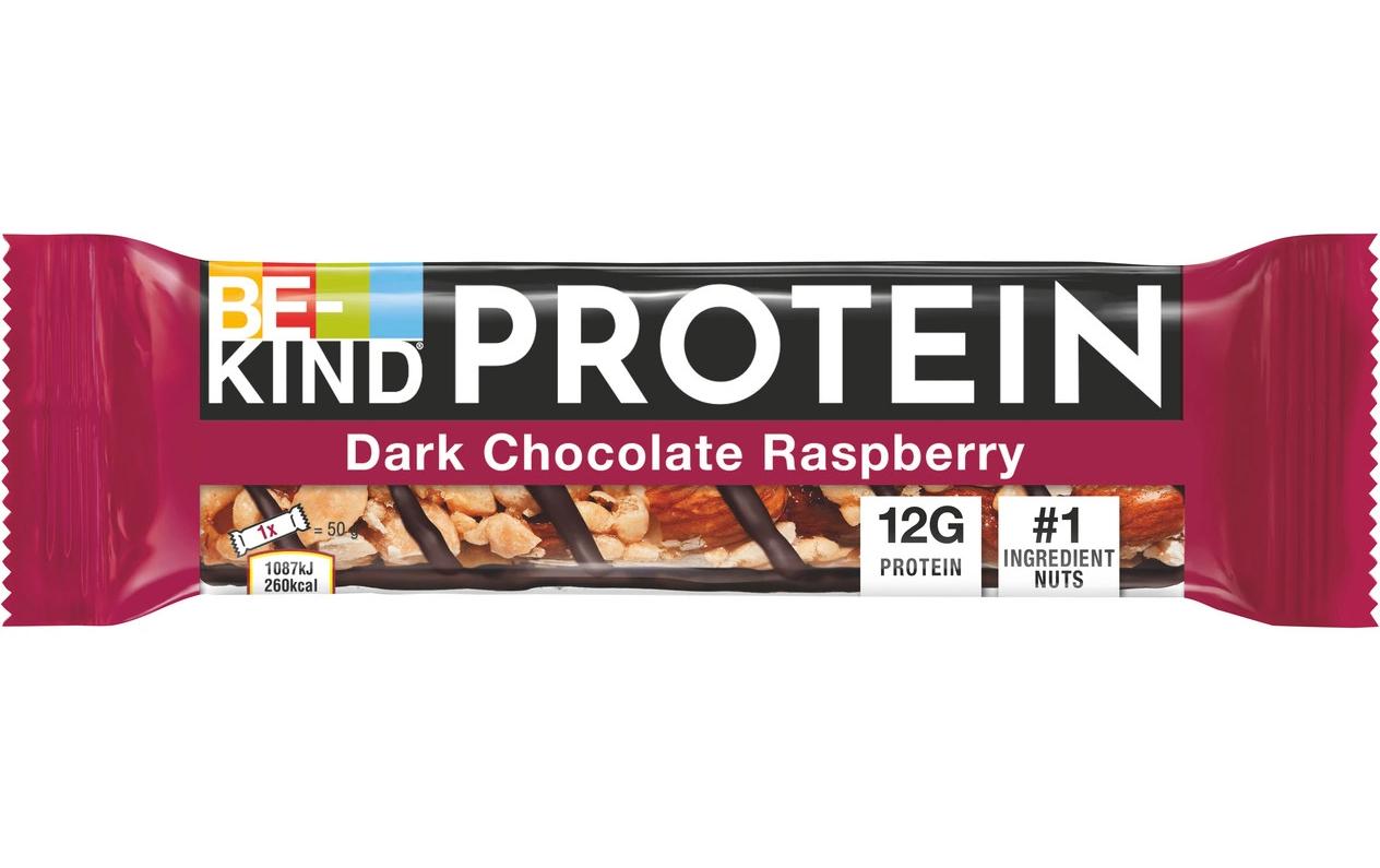 BE-KIND Protein Riegel Dark Chocolate Raspberry 12 x 50 g