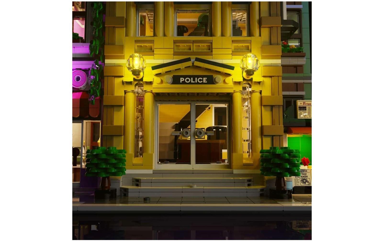 Light My Bricks LED-Licht-Set für LEGO® LMB 2.0 für 10278 Polizeistation