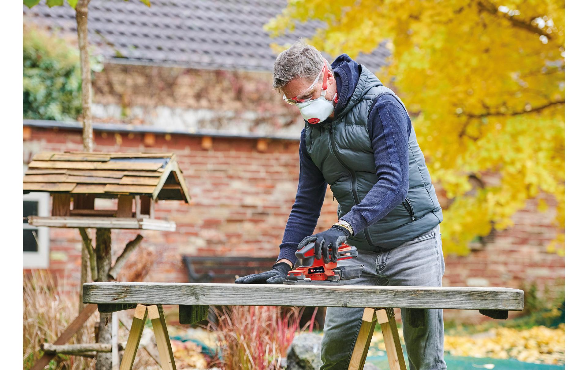 Einhell Akku-Schwingschleifer TC-OS 18/187 Li Solo