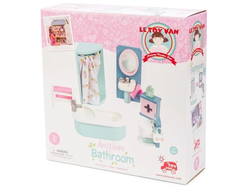 LE TOY VAN Puppenhausmöbel Badezimmer Möbel Set LE TOY VAN Puppenhausmöbel Badezimmer Möbel Set
