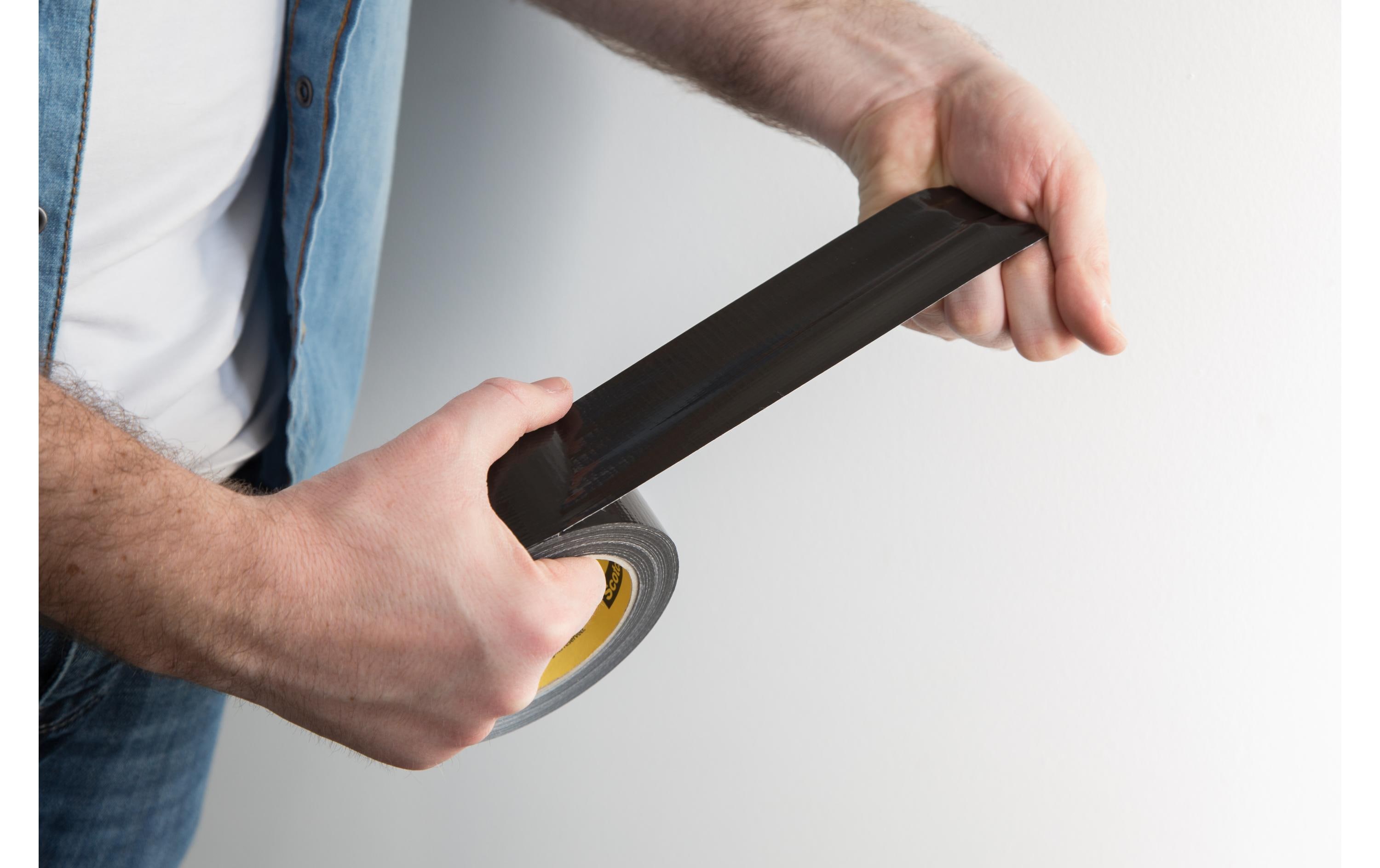 3M Klebeband Scotch Universal 48 mm x 10 m, Schwarz