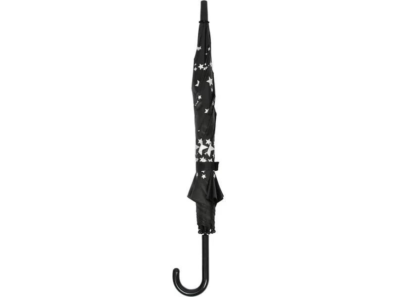Esschert Design Regenschirm Reflektor Sterne schwarz Esschert Design Regenschirm Reflektor Sterne schwarz