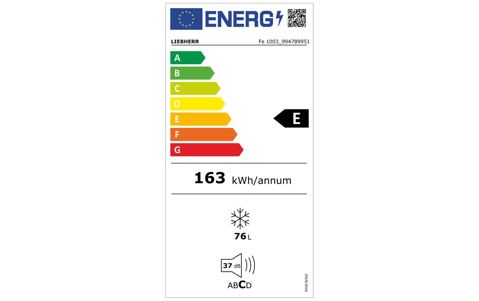 Liebherr Gefrierschrank Fe 1003 Pure Rechts
