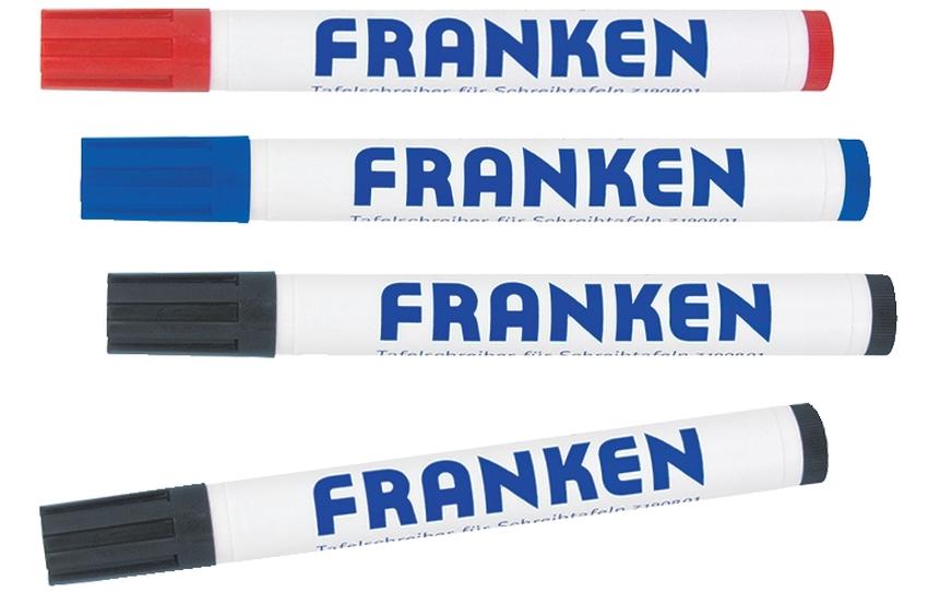Franken Flipchart-Marker 2-6 mm, 4 Stück, Sortiert