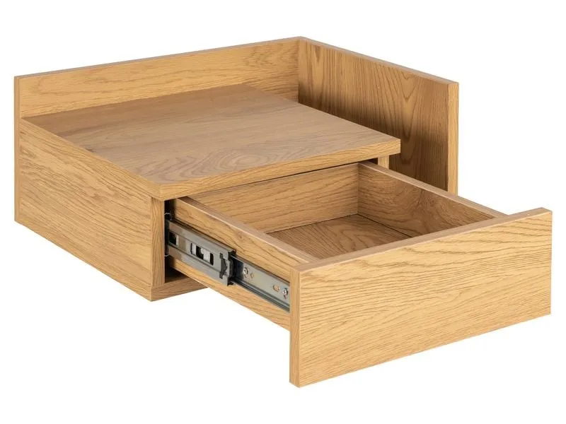 AC Design Nachttisch Ashlan 40 cm x 16.5 cm, Nature AC Design Nachttisch Ashlan 40 cm x 16.5 cm, Nature