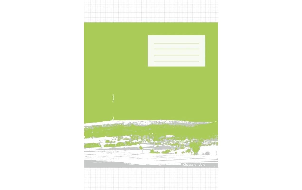 ingold-biwa Schulheft A4, Kariert, Grün, 25 Stück ingold-biwa Schulheft A4, Kariert, Grün, 25 Stück