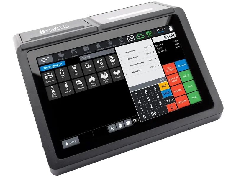 Olympia Registrierkasse T110 Schwarz