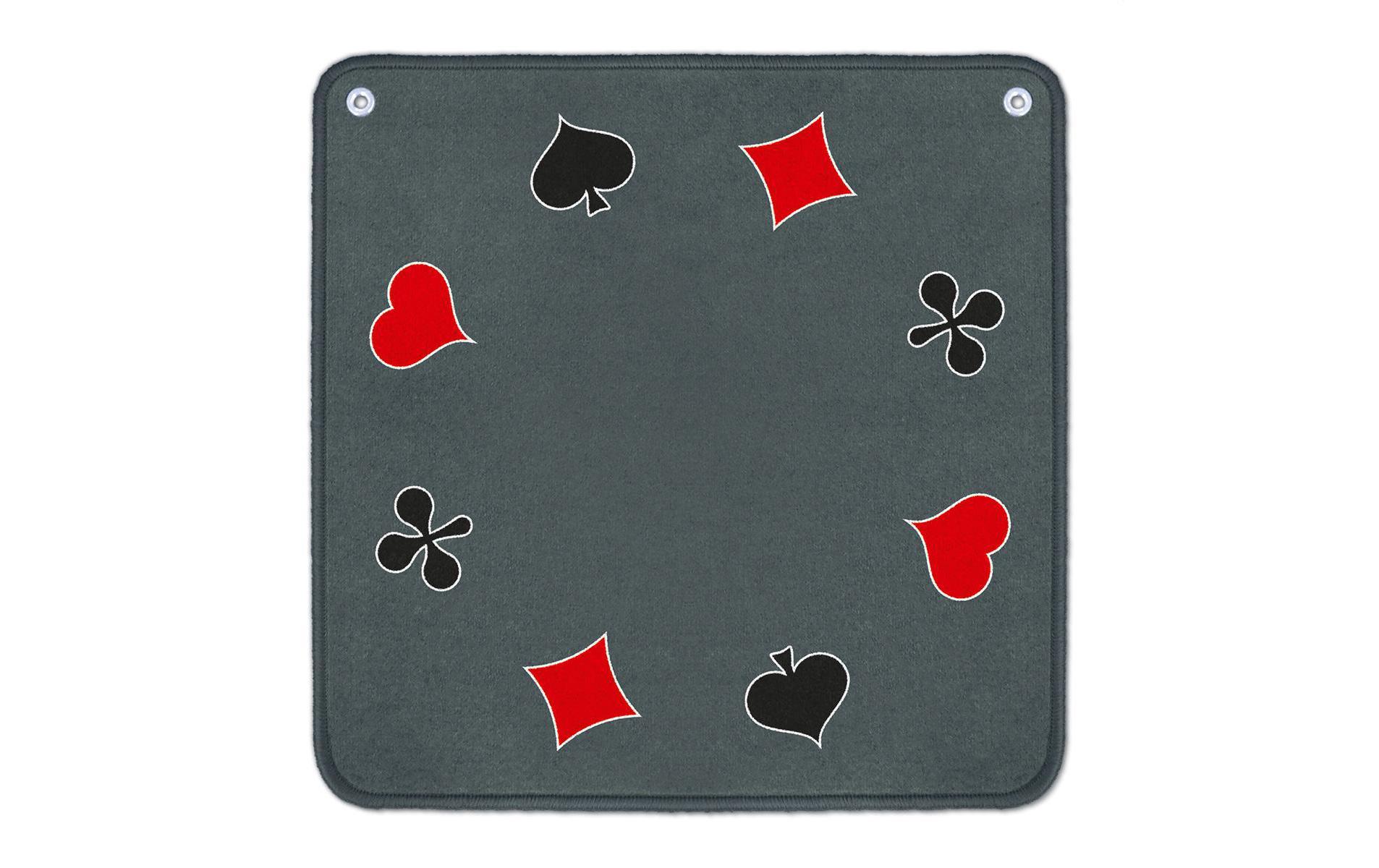 Carta.Media Jassteppich Jassteppich F/CH Grau