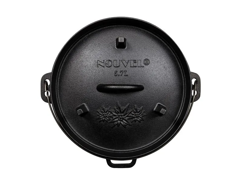 Nouvel Grilltopf Dutch-Oven, 5.7 l, Schwarz Nouvel Grilltopf Dutch-Oven, 5.7 l, Schwarz