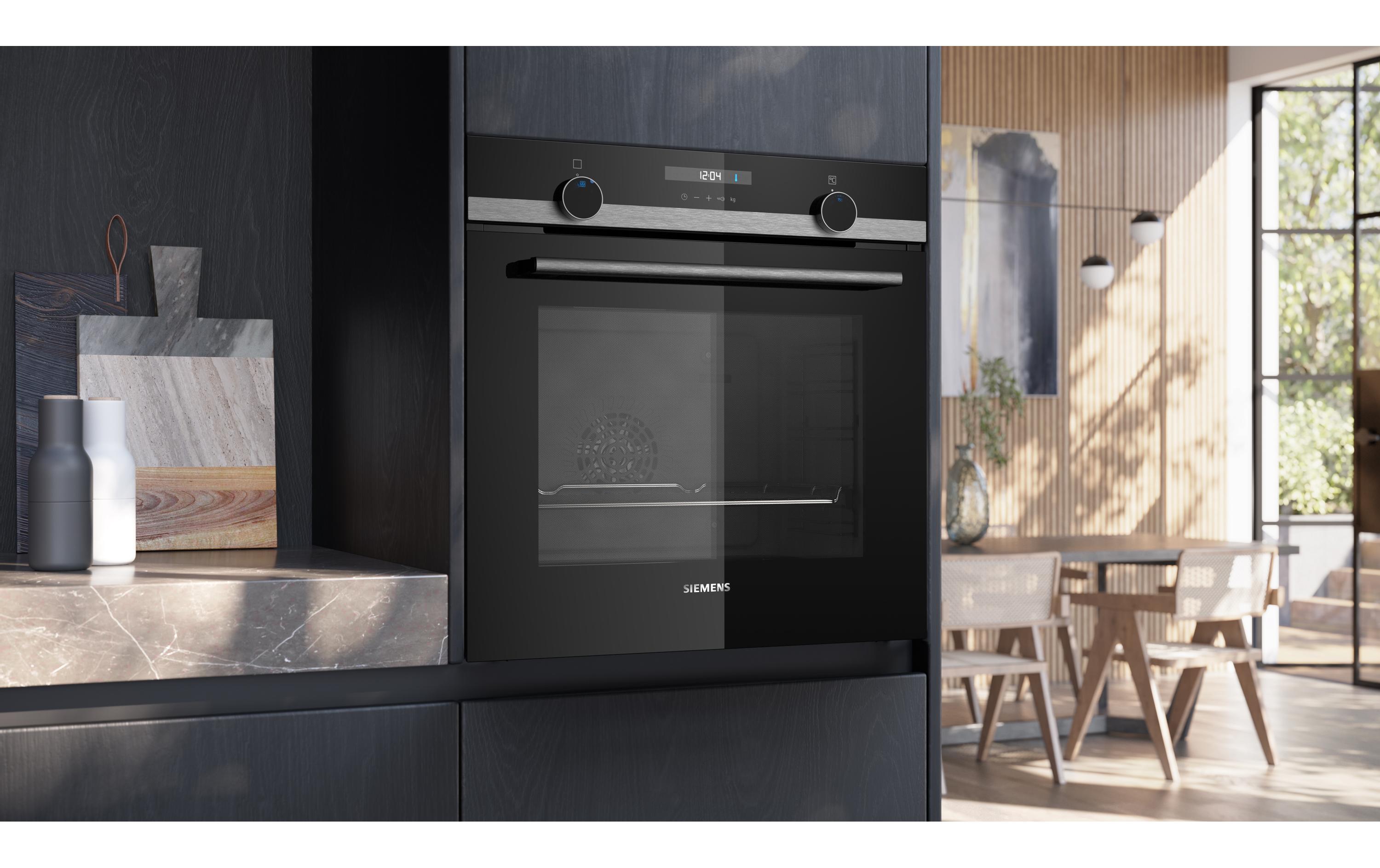 Siemens Einbaubackofen HB557GFS3C Edelstahl A+