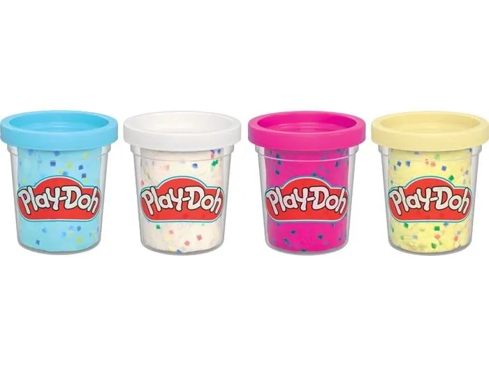 Play-Doh Knetmasse 4er Pack Konfetti Play-Doh Knetmasse 4er Pack Konfetti