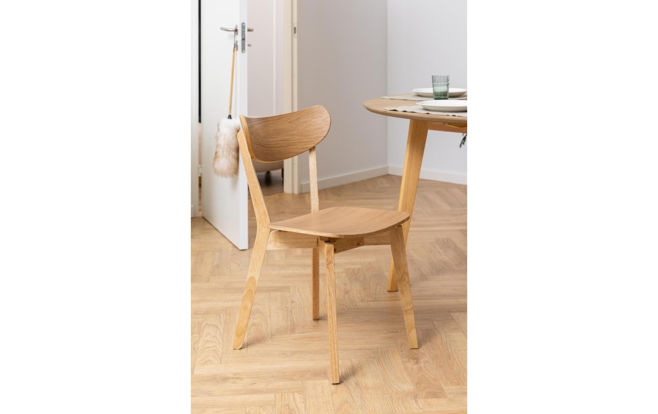 AC Design Stuhl Roxby 2 Stück, Nature