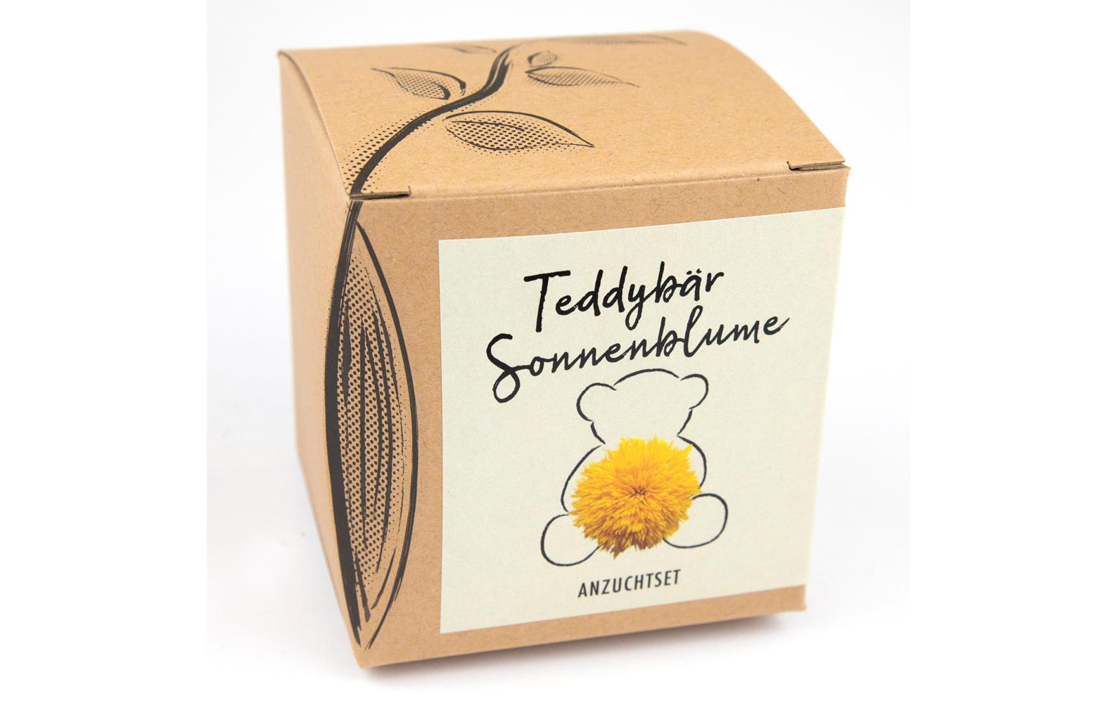 Naturkraftwerk Anzuchtset Teddybär Sonnenblume