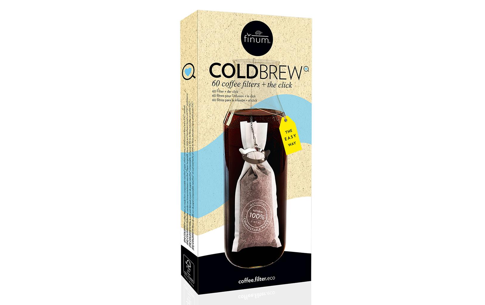 Finum Kaffeefilter Coldbrew 60 Stück