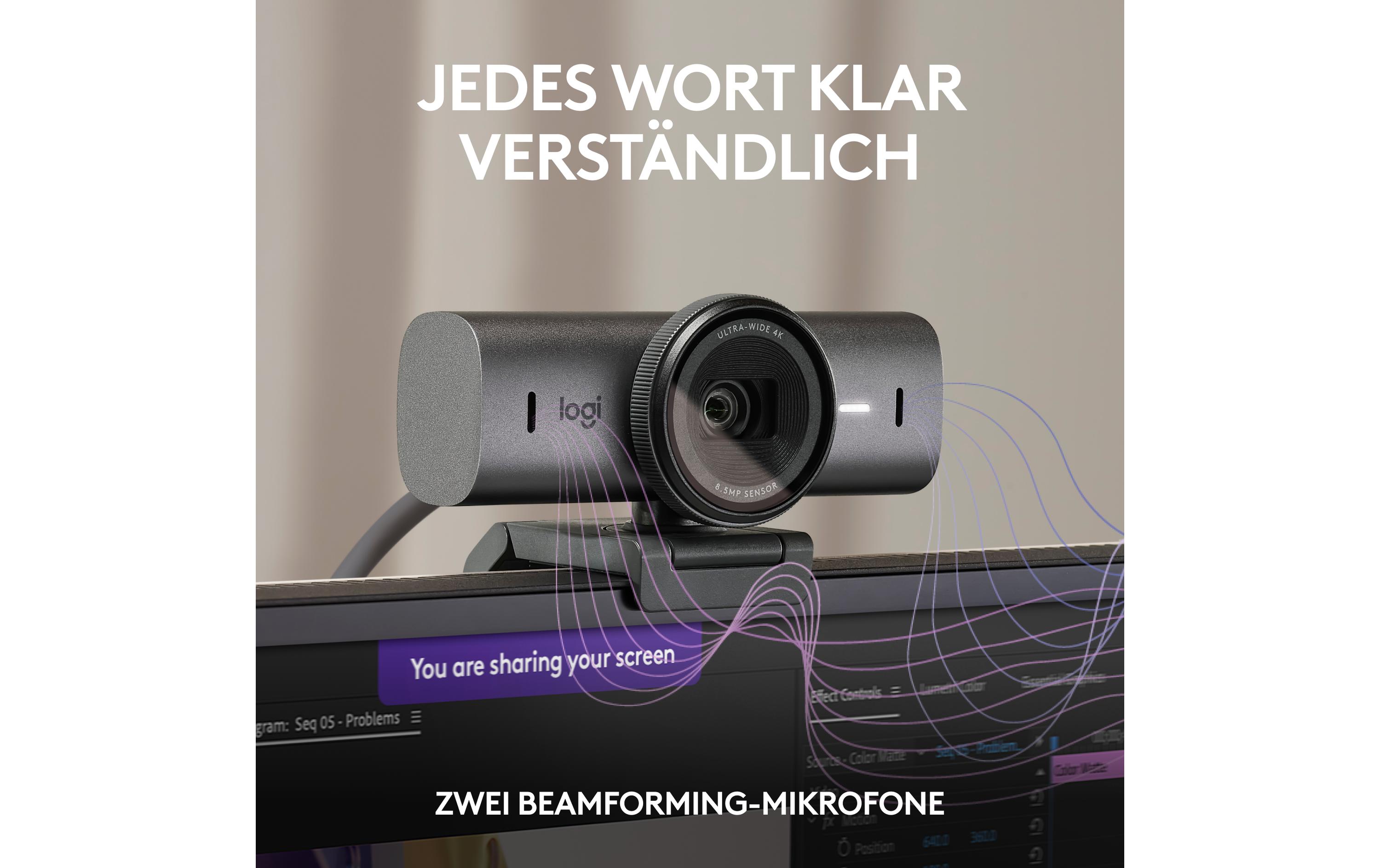 Logitech Webcam MX Brio 4K Graphite