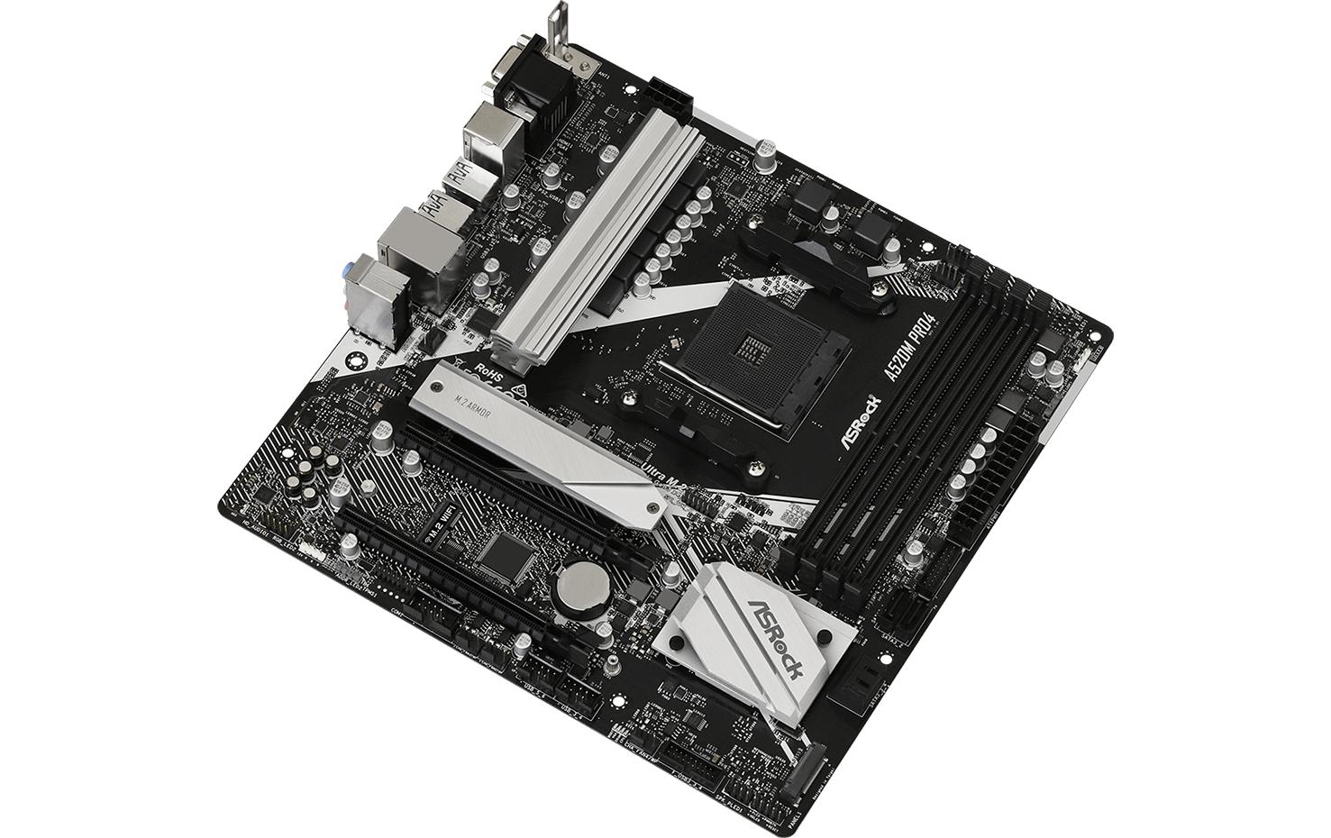 ASRock Mainboard A520M Pro4