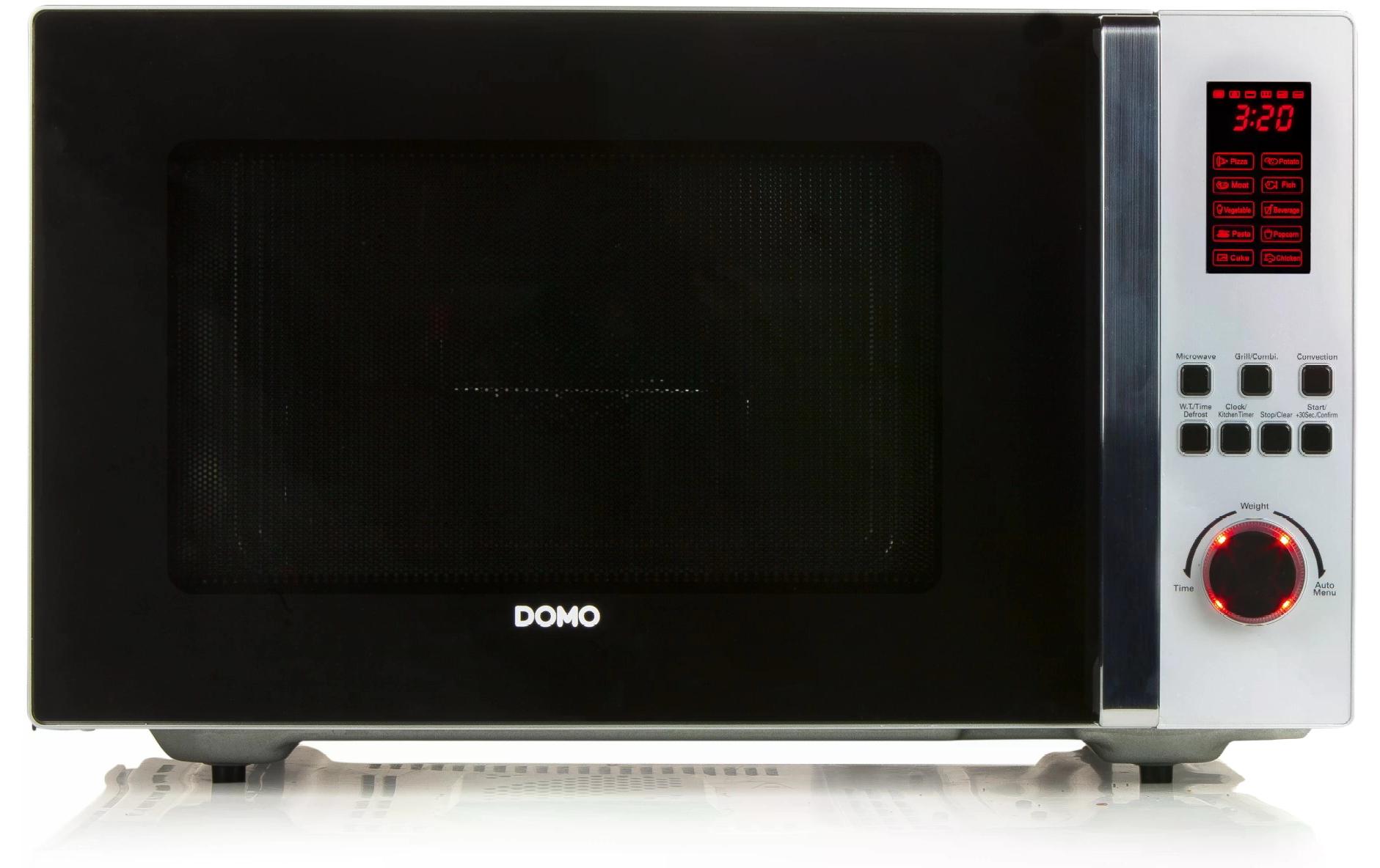 Domo Mikrowelle mit Grill DO24201C Schwarz Domo Mikrowelle mit Grill DO24201C Schwarz