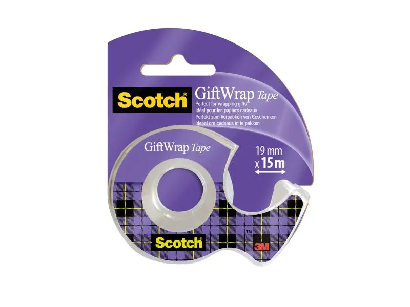 Scotch Handabroller für Geschenke 19 mm x 15 m Scotch Handabroller für Geschenke 19 mm x 15 m