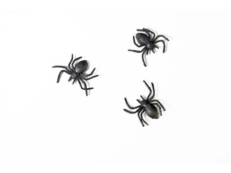 Partydeco Kleinteile Plastikspinnen Schwarz Partydeco Kleinteile Plastikspinnen Schwarz