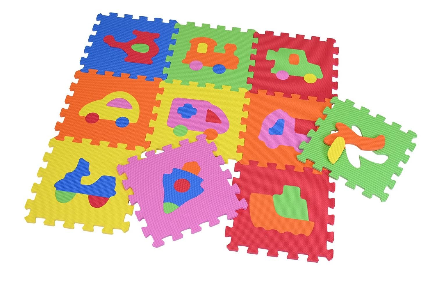 Knorrtoys Puzzlematte Fahrzeuge 9-Teilig