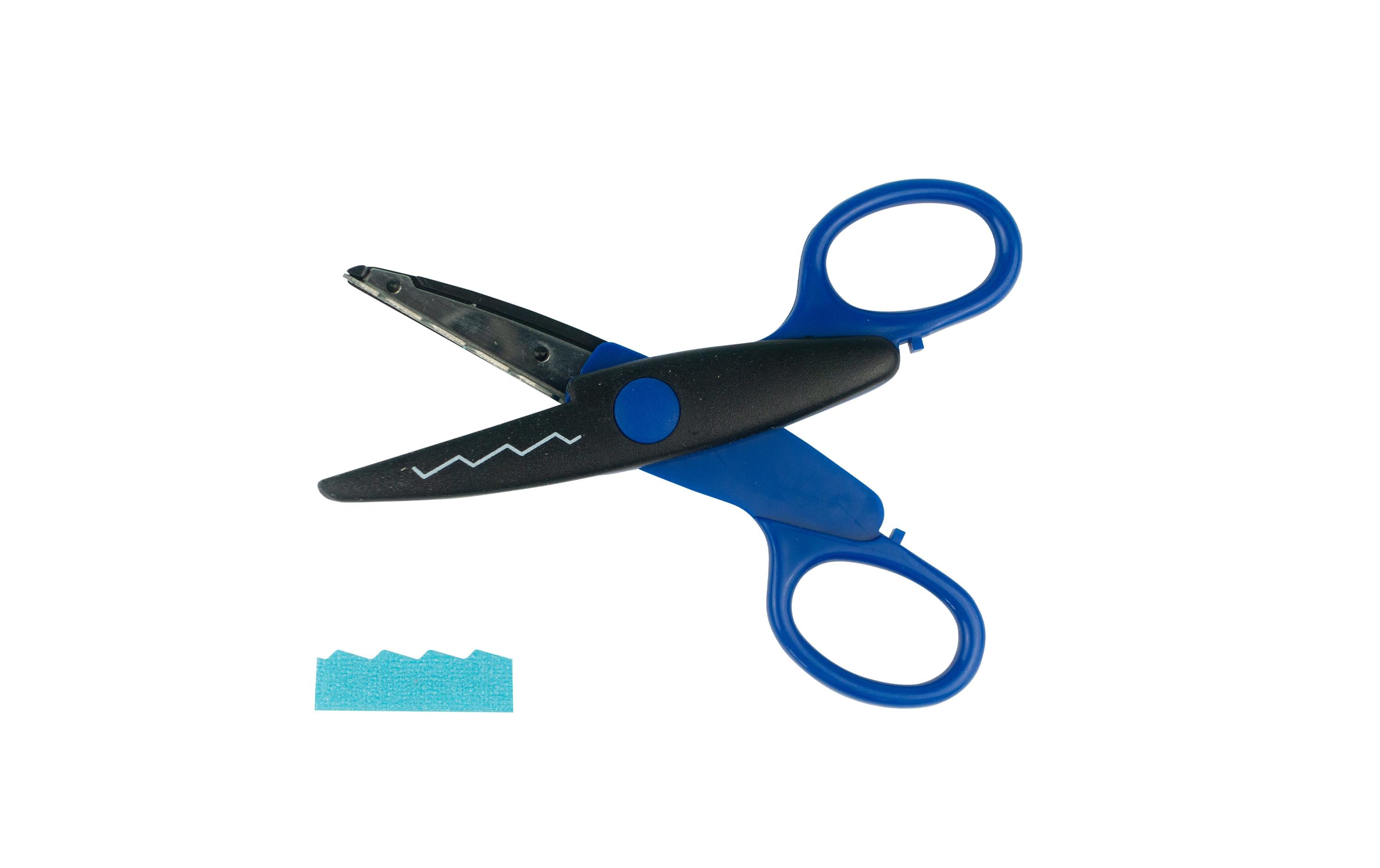 URSUS Schere 13 cm mit Zickzackschnitt