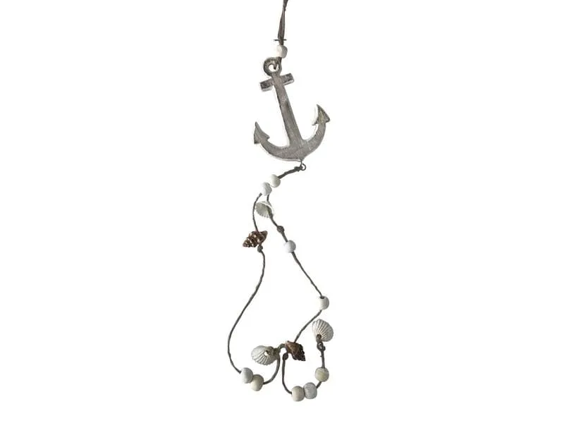 Dameco Wanddekoration Girlande mit Anker 55 cm Dameco Wanddekoration Girlande mit Anker 55 cm