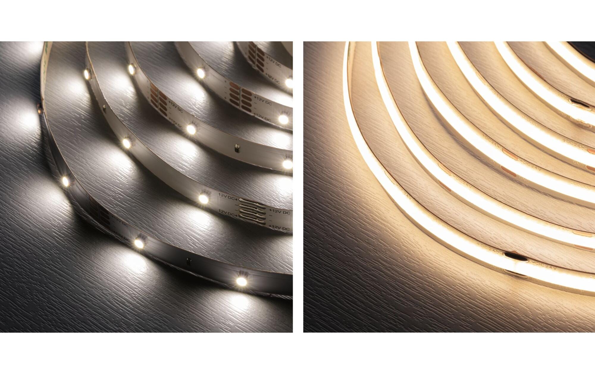 Paulmann LED-Stripe SimpLed Strip Set COB, RGB, 3 m, Weiss