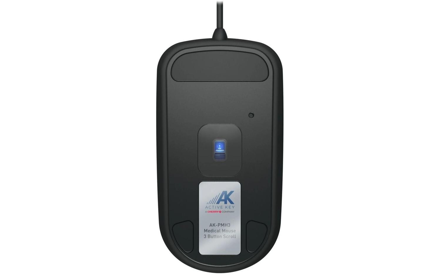 Active Key Maus AK-PMH3OB-US-B Medical 3-Button Scroll Schwarz