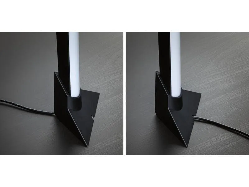 Paulmann EntertainLED Standfuss, 132 x 67 mm, Schwarz, 2 Stück
