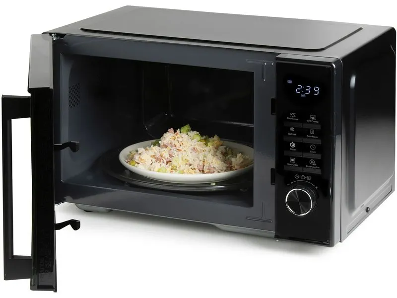Domo Mikrowelle mit Grill DO22501G Schwarz Domo Mikrowelle mit Grill DO22501G Schwarz