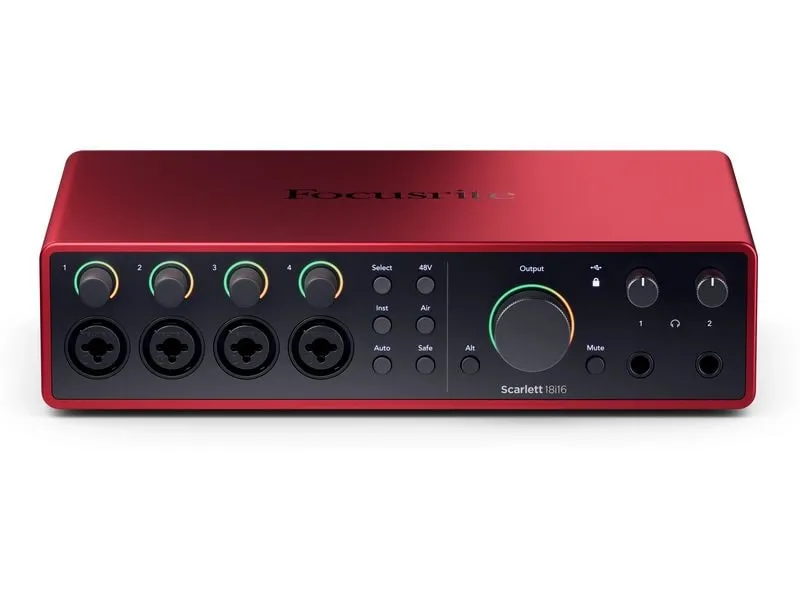 Focusrite Audio Interface Scarlett 18i16 4th Gen