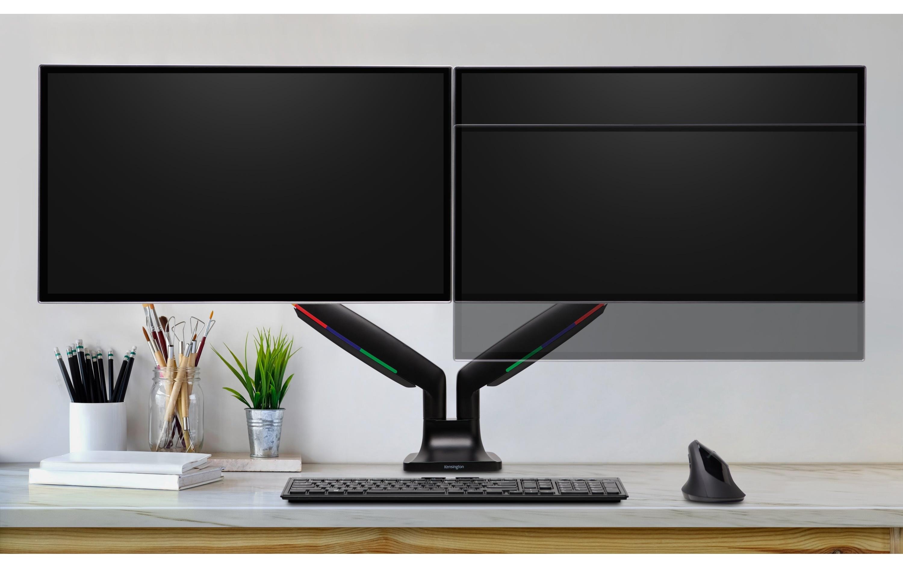 Kensington Tischhalterung SmartFit OneTouch Dual Schwarz