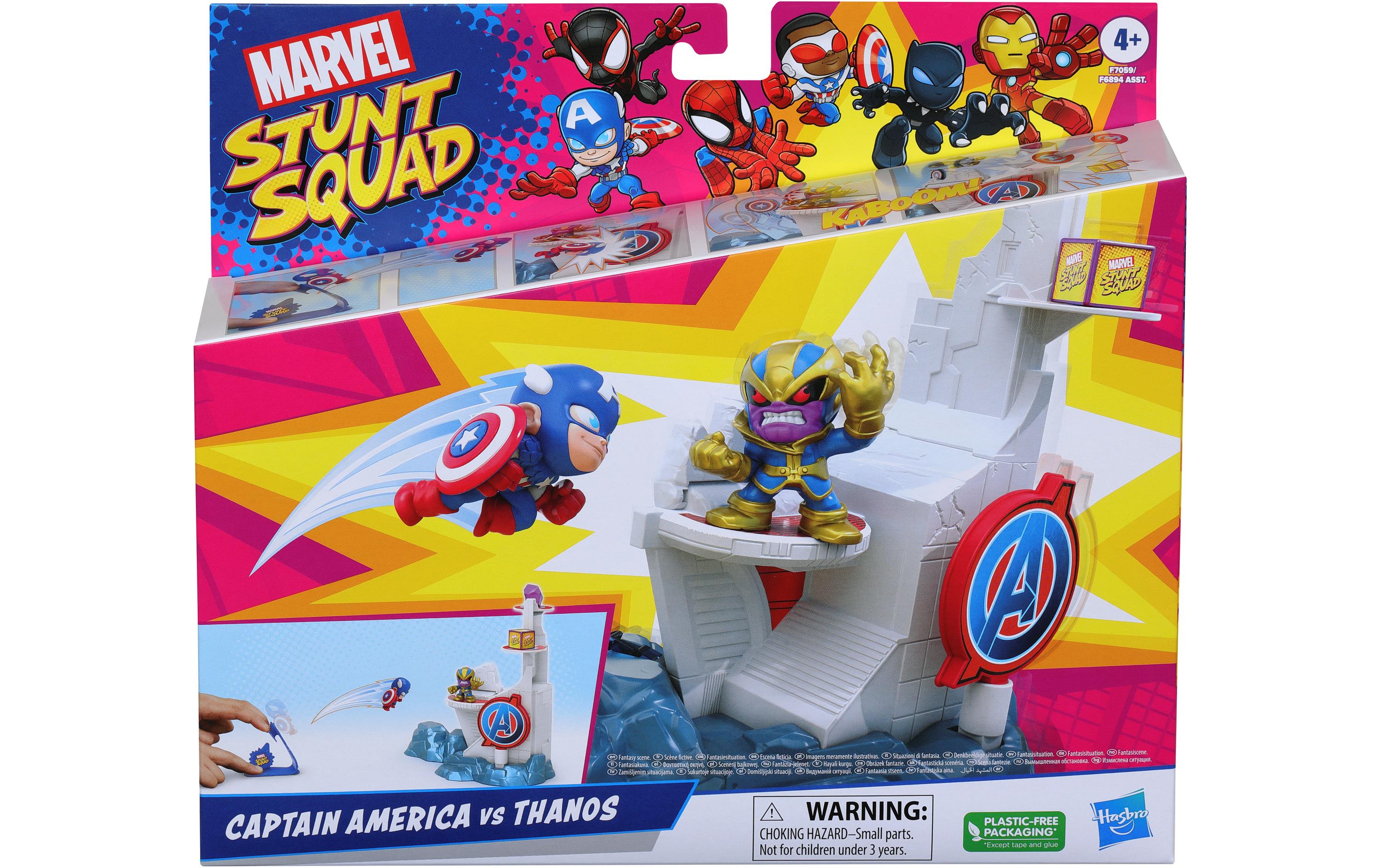 MARVEL Marvel Stunt Squad – Captain America vs. Thanos MARVEL Marvel Stunt Squad – Captain America vs. Thanos